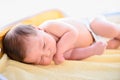 After childbirth newborn baby Royalty Free Stock Photo