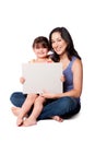 Childcare whiteboard Royalty Free Stock Photo