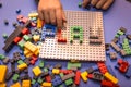 child arranges block of constructor.