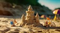 Childhood Memories: A Summer Sandcastle