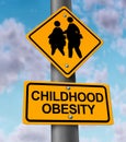 Childhood Obesity Royalty Free Stock Photo