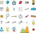 Childlike Doodles of Everyday Objects