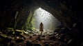 Childlike Wonder: A Woman\'s Journey Through A Bat-filled Cave