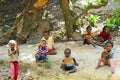 Children in Africa, Madagascar Royalty Free Stock Photo