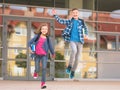 Children back to school Royalty Free Stock Photo