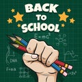 Children back to school poster