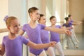 Children in ballet dance class. Royalty Free Stock Photo