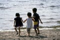 Children at the Beach