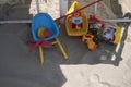 Children beach toys