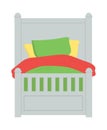 Children Bed with Blanket and Pillows Bedding