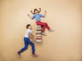 Children with books Royalty Free Stock Photo