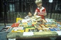 Children buying books at bookfair