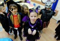 Children celebrate Halloween in Sofia, Bulgaria on Oct. 30, 2014