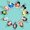 Children Child Friends Friendship Diversity Concept