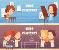 Children Classes Horizontal Banners