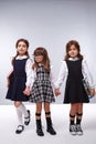 Children clothes fashion dress style girls Royalty Free Stock Photo