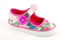 Children colorful shoe