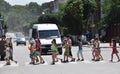 Children at crosswalk_3