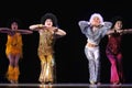 Children dancing on stage