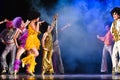 Children dancing on stage