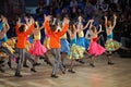 Children dancing step at IX World Dance Olympiad