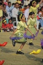 Children dancing with a theme