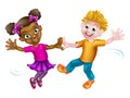 Children Dancing Royalty Free Stock Photo