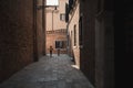 Dark Alley Royalty Free Stock Photo