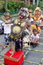 New Years Eve festival (Nyepi), Bali, Indonesia Royalty Free Stock Photo