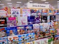 Children Draw and Colour books displayed in a Darwin store, NT Australia