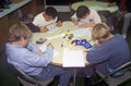 Children Drawing at the Sioux City Art Center, Iowa