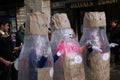 Children dressed during Carnival of Limoux