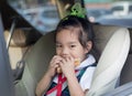 Children Eating Breakfast before school Royalty Free Stock Photo