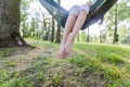 Children enjoy nature relaxing