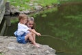 Children Fishing