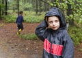 Children in forest