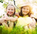 Children Friendship Togetherness Smiling Happiness Concept Royalty Free Stock Photo