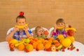 Children and fruits