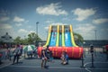 Children fun zone at Taste of Irving 2018 event