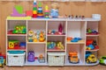 Children furniture with toys