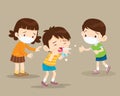 Children get sick blow the nose