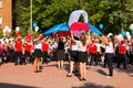 Children go back to school. Royalty Free Stock Photo