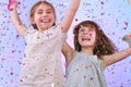 Children having fun at the party Royalty Free Stock Photo