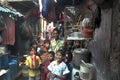 Children at Indian slum