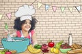 Children Kids Cooking Kitchen Fun Concept