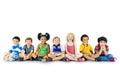 Children Kids Happiness Multiethnic Group Cheerful Concept Royalty Free Stock Photo