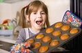 Children in the kitchen