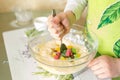 Children in the kitchen Royalty Free Stock Photo