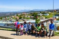 Children in a Knysna township near Mandela houses