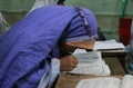 Children are learning to read al quran in the TPA